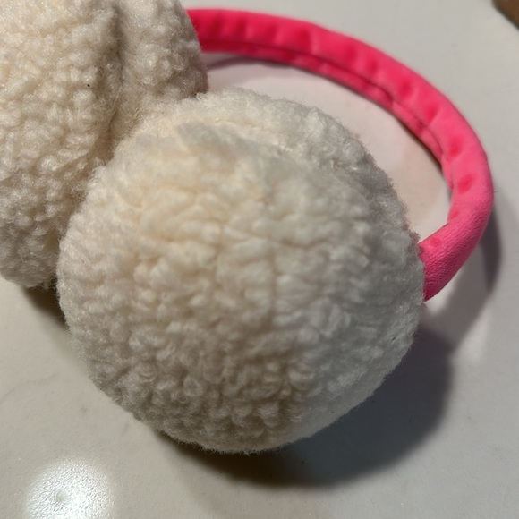 Zara Kids Neon Fleece Ear Muffs - Picture 2 of 3